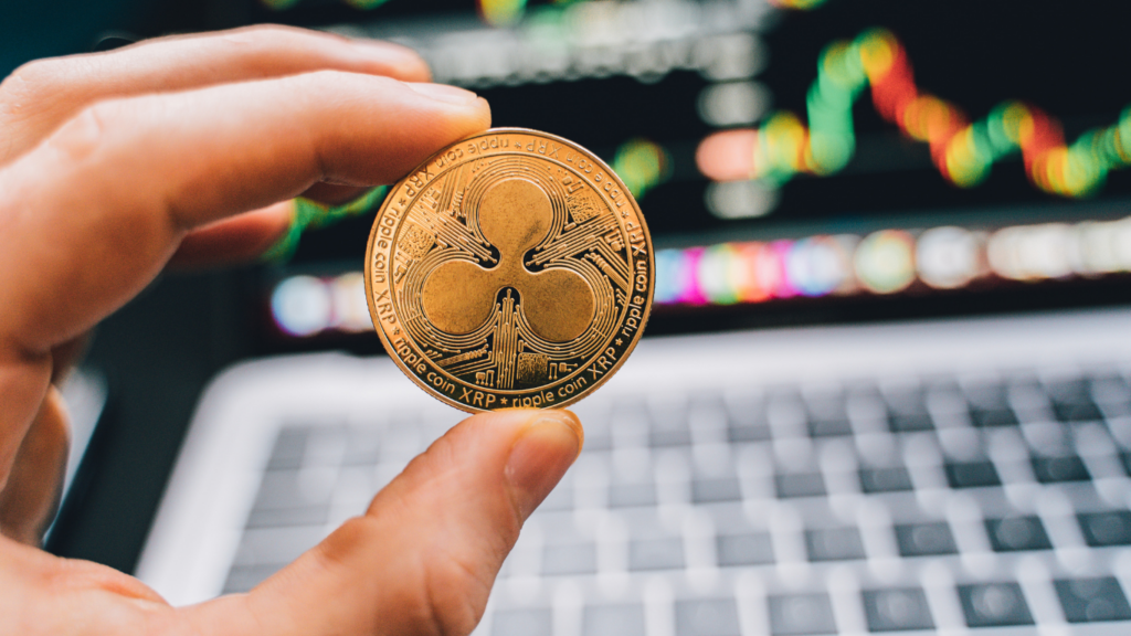 image of a xrp coin