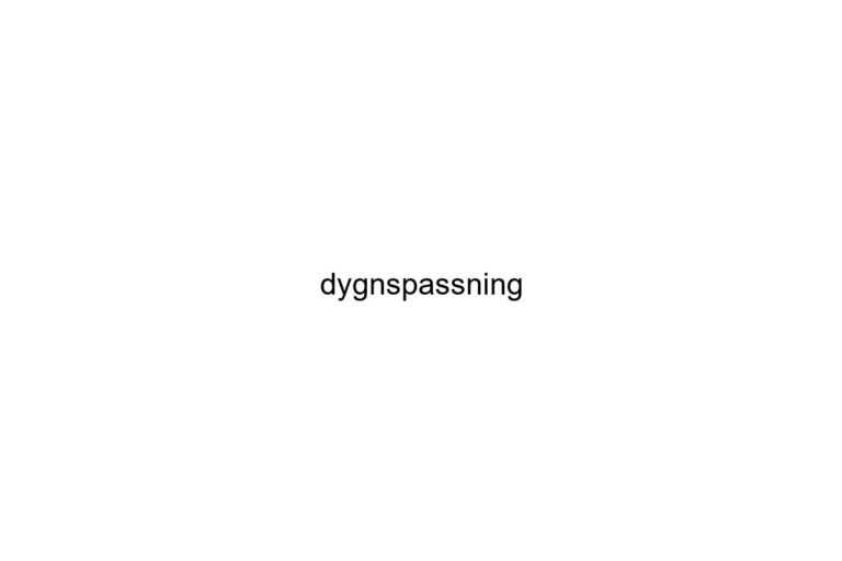 dygnspassning