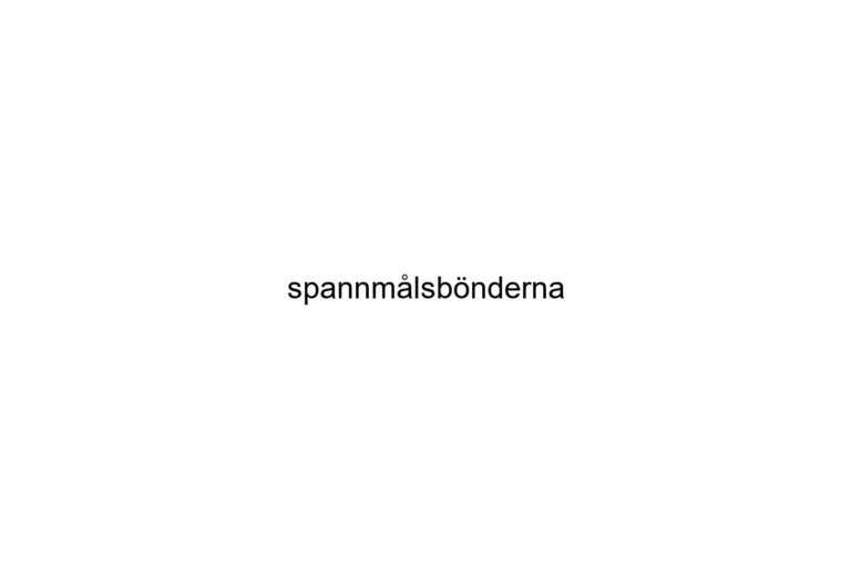 spannmlsbnderna