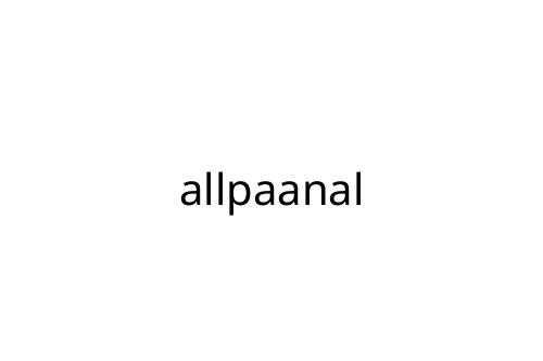 allpaanal