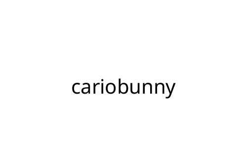 cariobunny