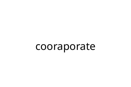 cooraporate