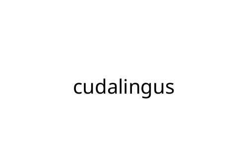 cudalingus