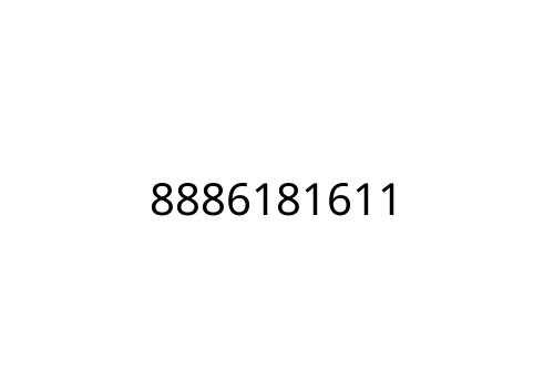 8886181611