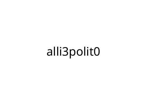 alli3polit0