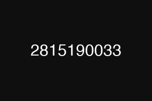 2815190033
