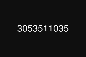 3053511035