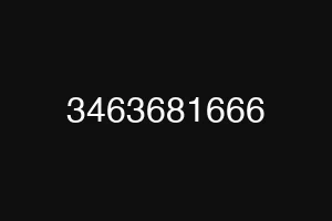 3463681666