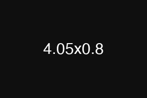 4.05x0.8