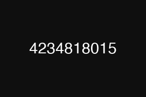 4234818015